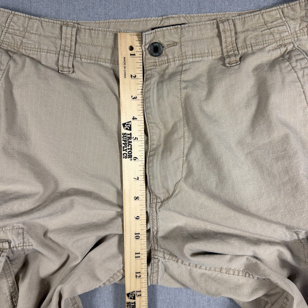 Polo Jeans Co Ralph Lauren Cargo Shorts Mens Sz 34  Military Ripstop - Picture 7 of 8